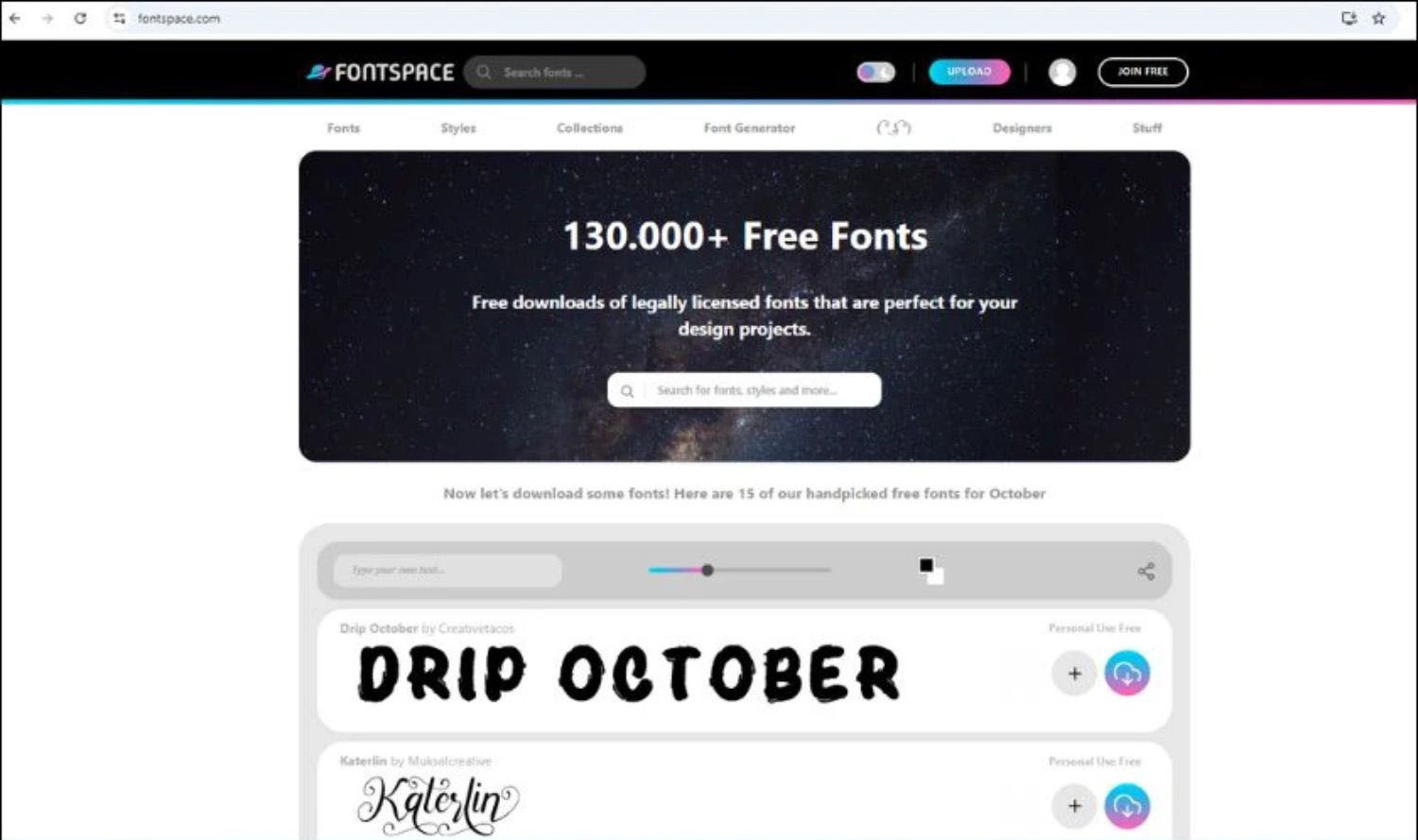 FontSpace