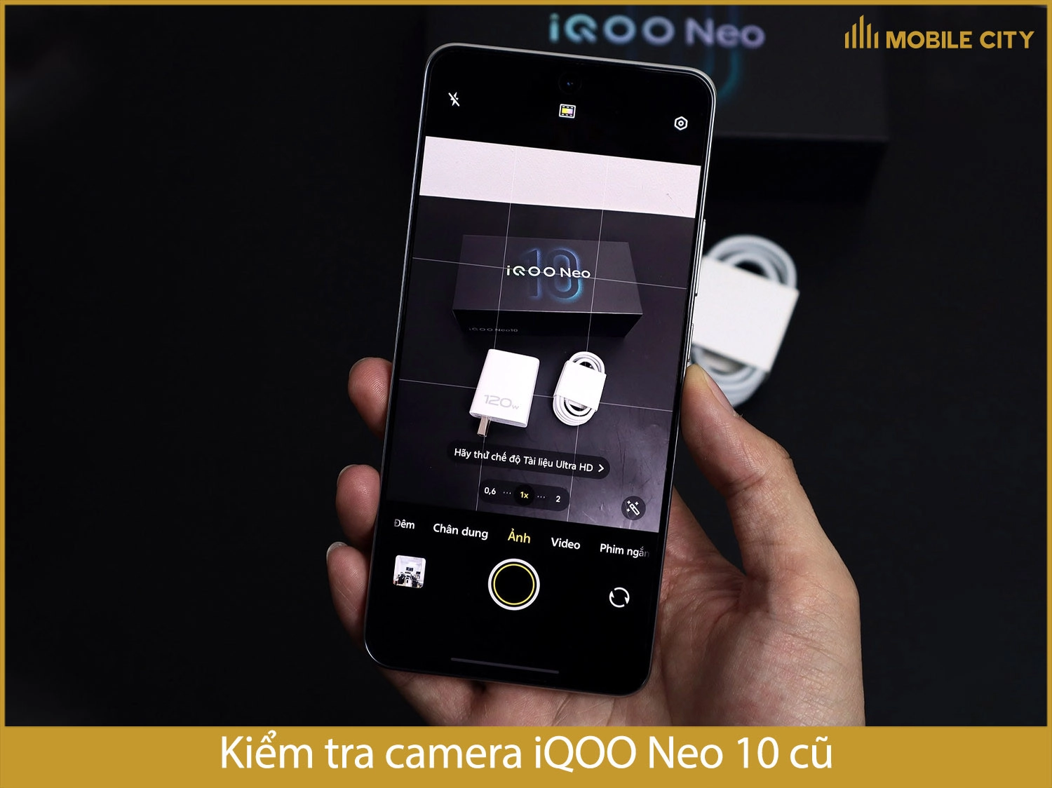 Kiểm tra camera iQOO Neo 10 cũ