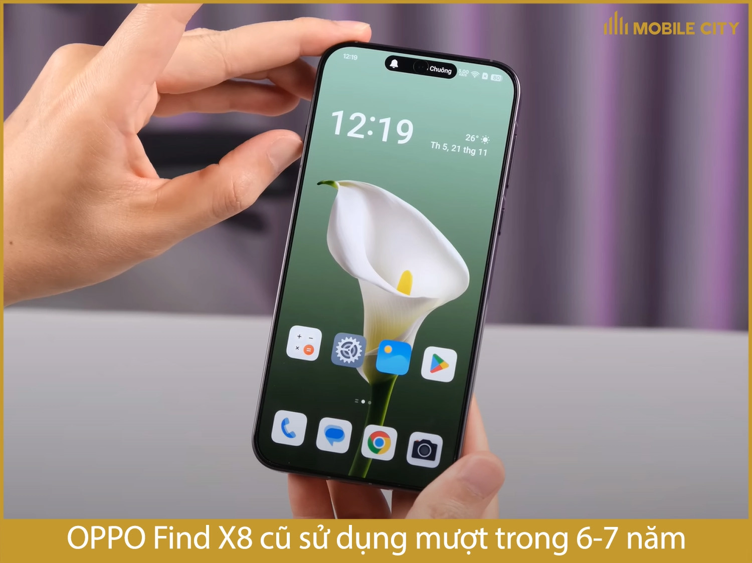 OPPO Find X8 cũ có thể sử dụng ổn định trong bao nhiêu năm?