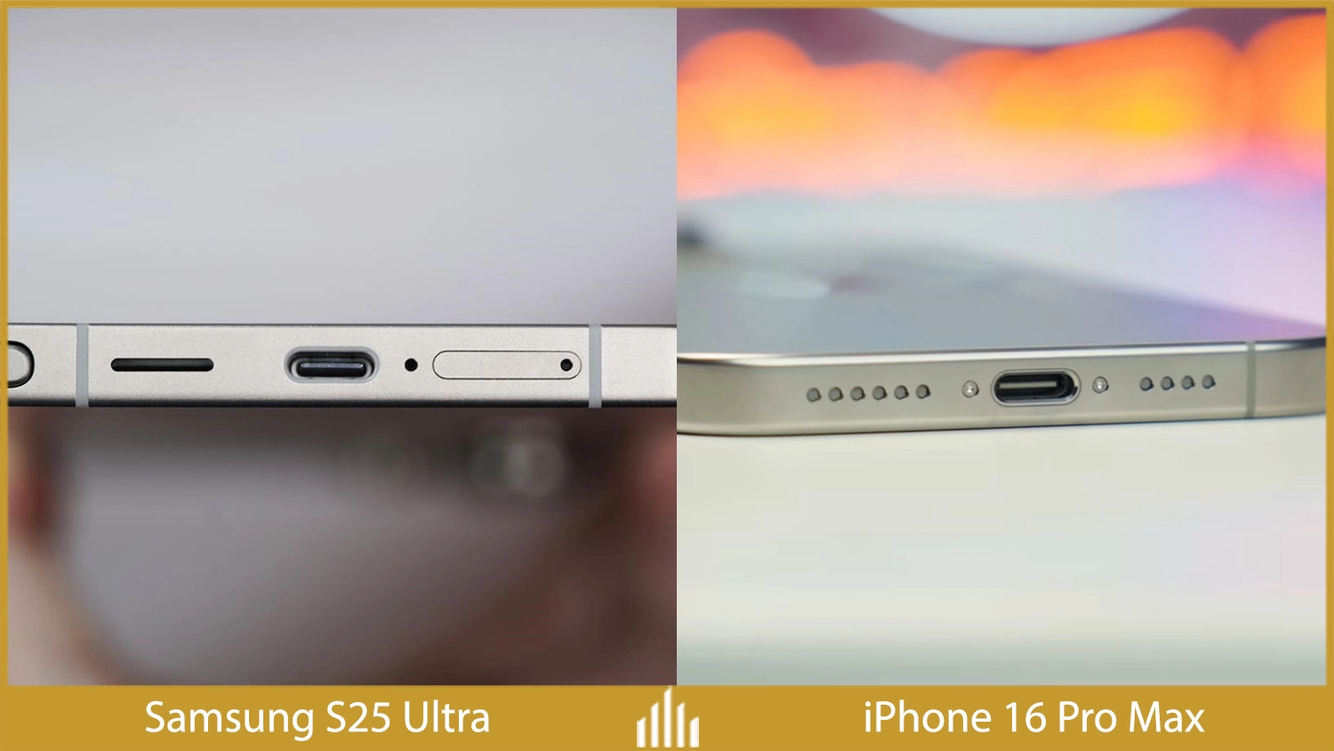 Samsung S25 Ultra vs iPhone 16 Pro Max: Pin và sạc