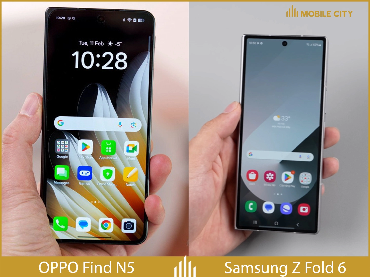 OPPO Find N5 có màn hình to hơn