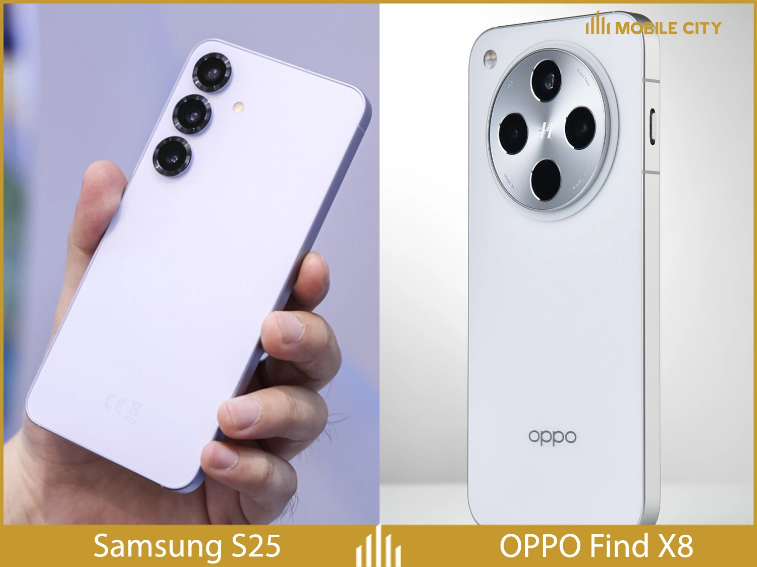 OPPO Find X8 nặng và dày hơn