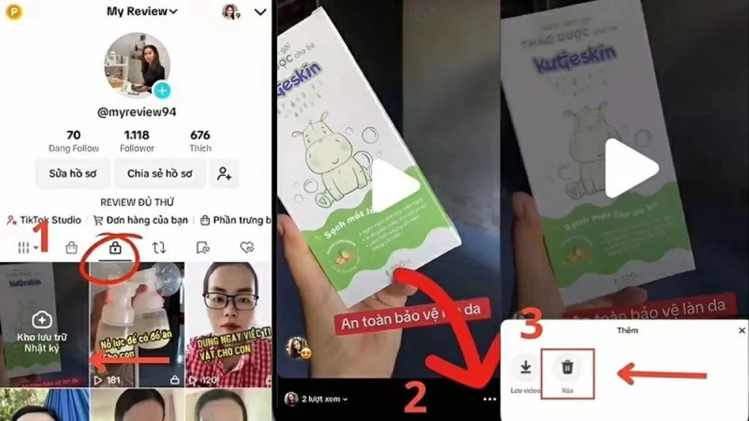 Cách dọn dẹp kho story trên TikTok