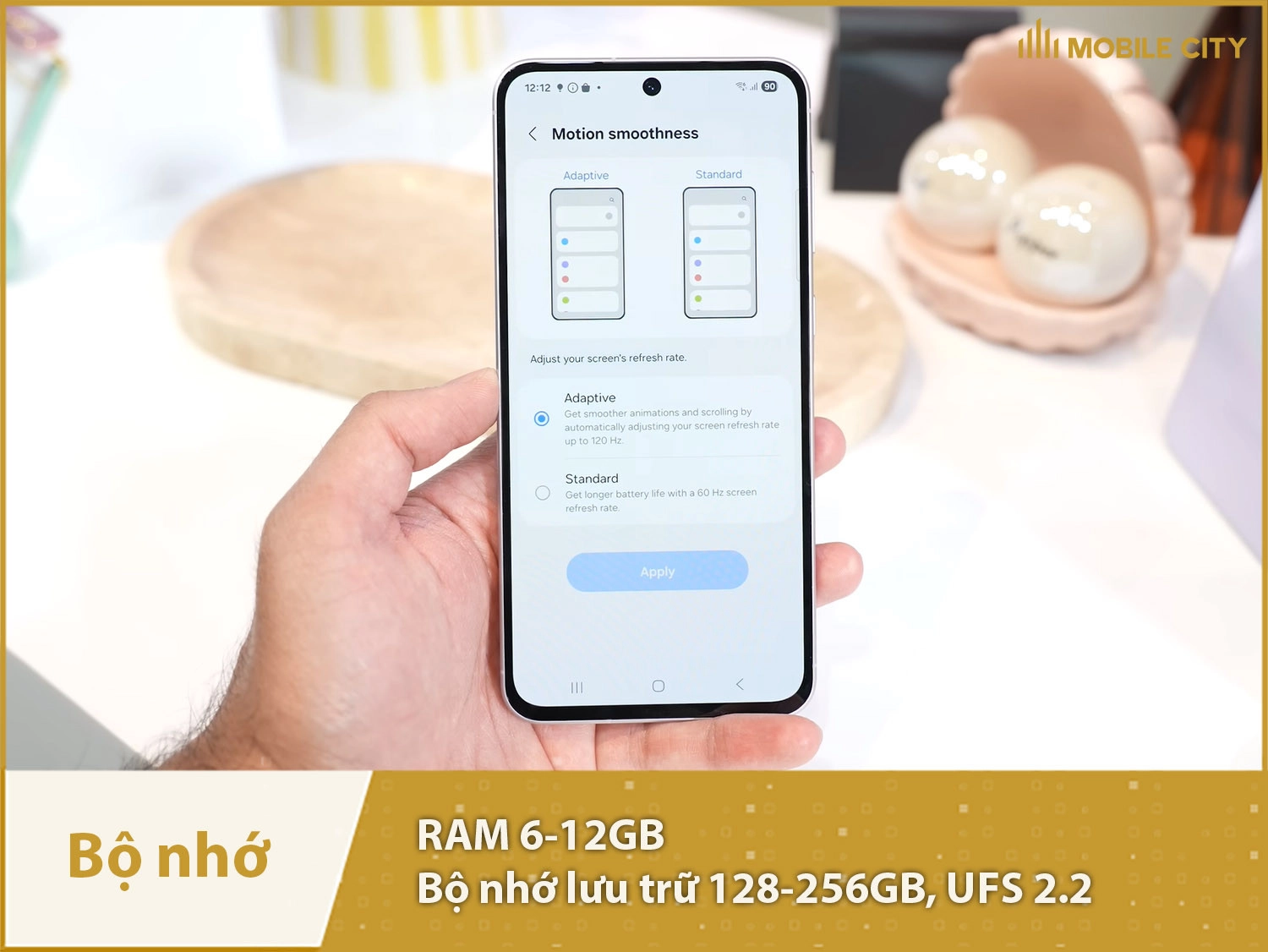 Samsung Galaxy A36 có RAM 6-12GB & Bộ nhớ trong 128-256GB