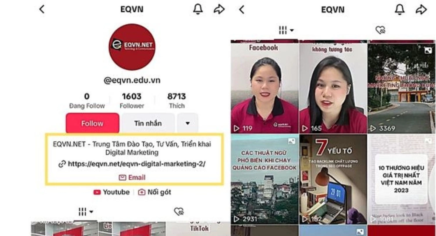 Xây kênh TikTok chuẩn SEO