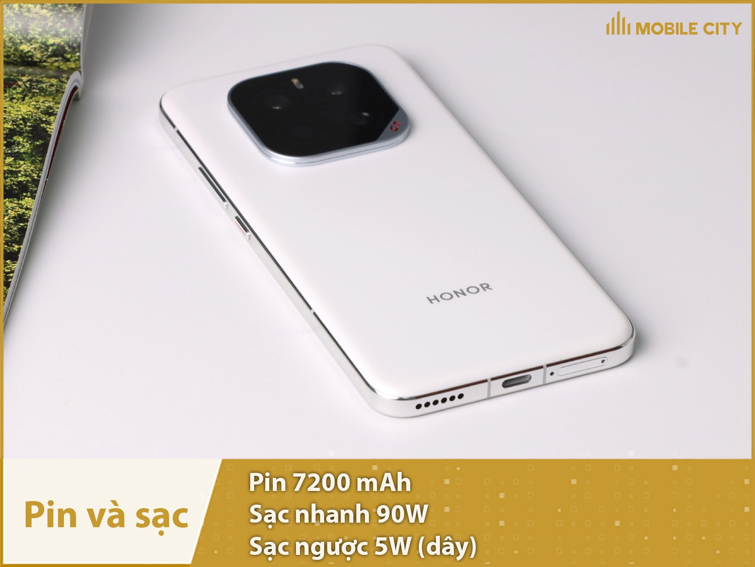 Pin siêu khủng 7200mAh & Sạc siêu nhanh 90W