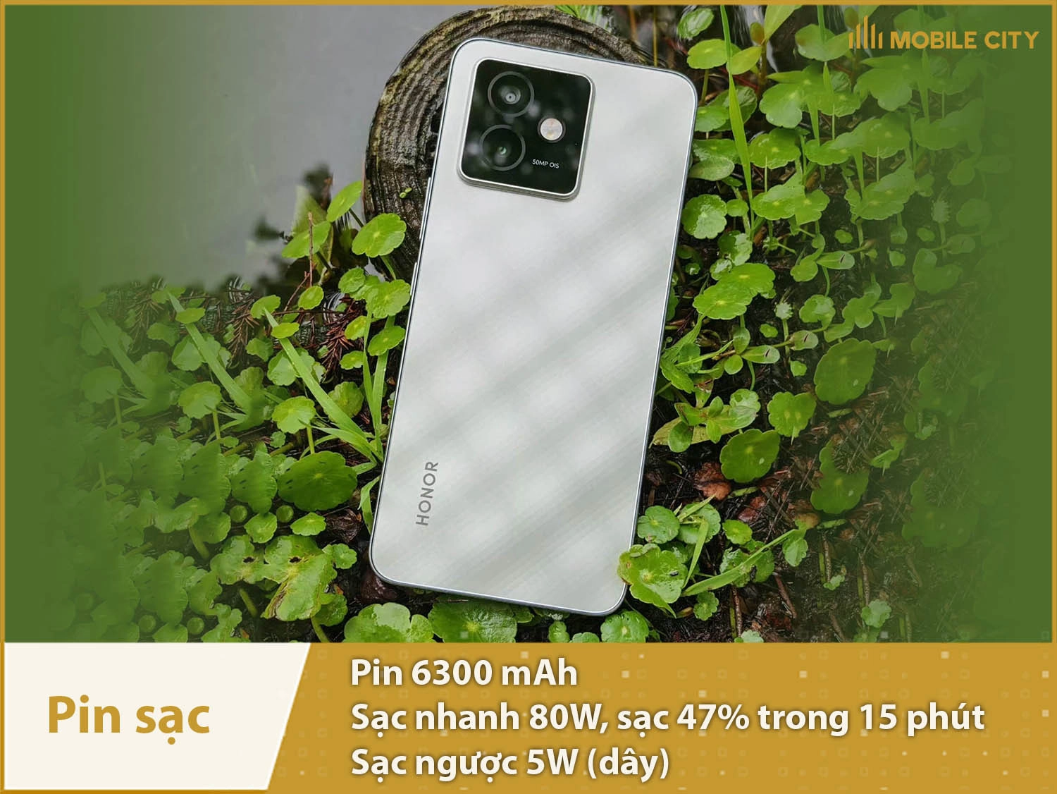 Pin khủng 6300mAh & Sạc nhanh 80W