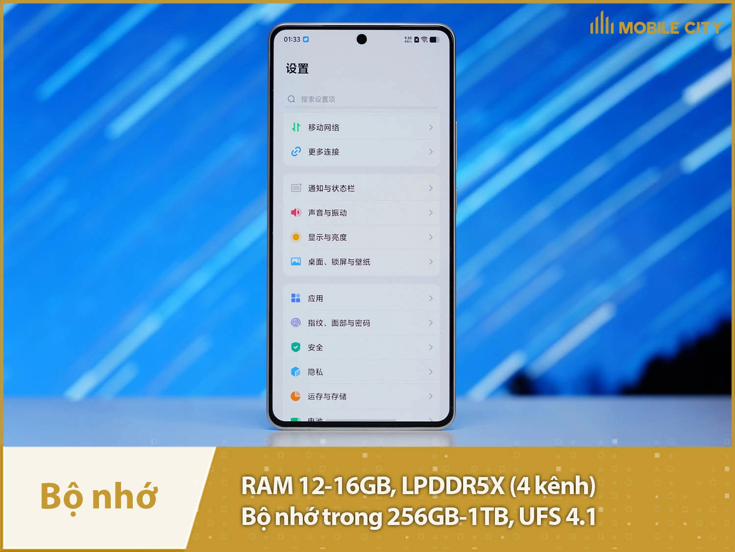 iQOO Z10 Turbo có RAM 12-16GB & Bộ nhớ trong 256-512GB