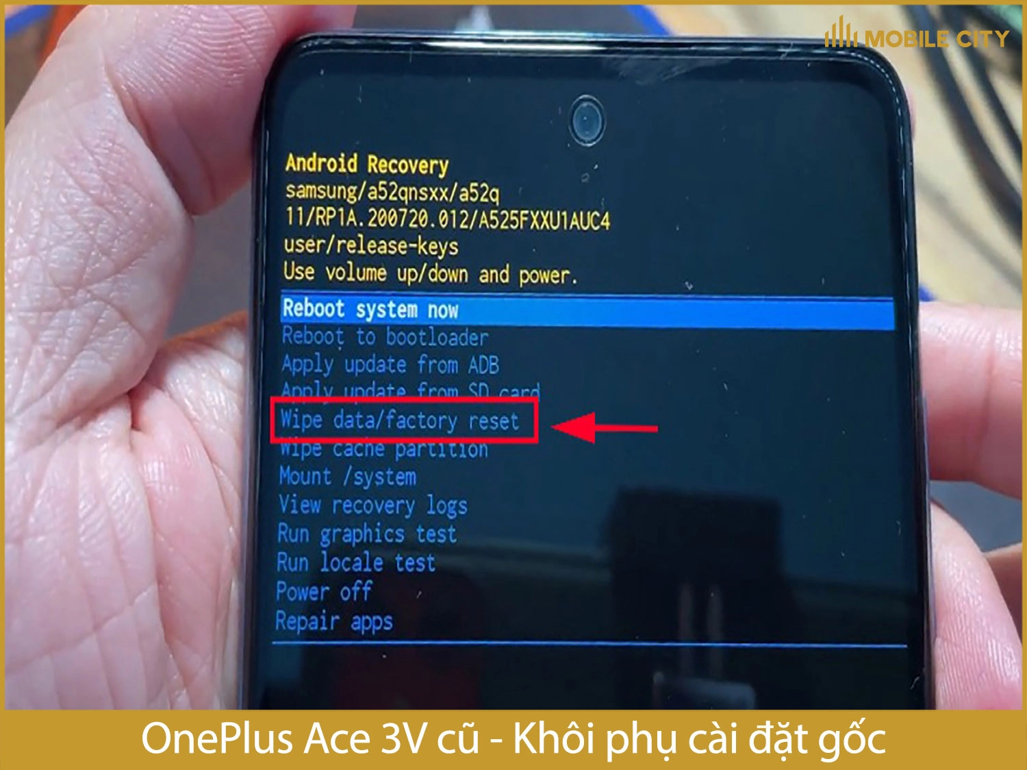 Khôi phục cài đặt gốc
