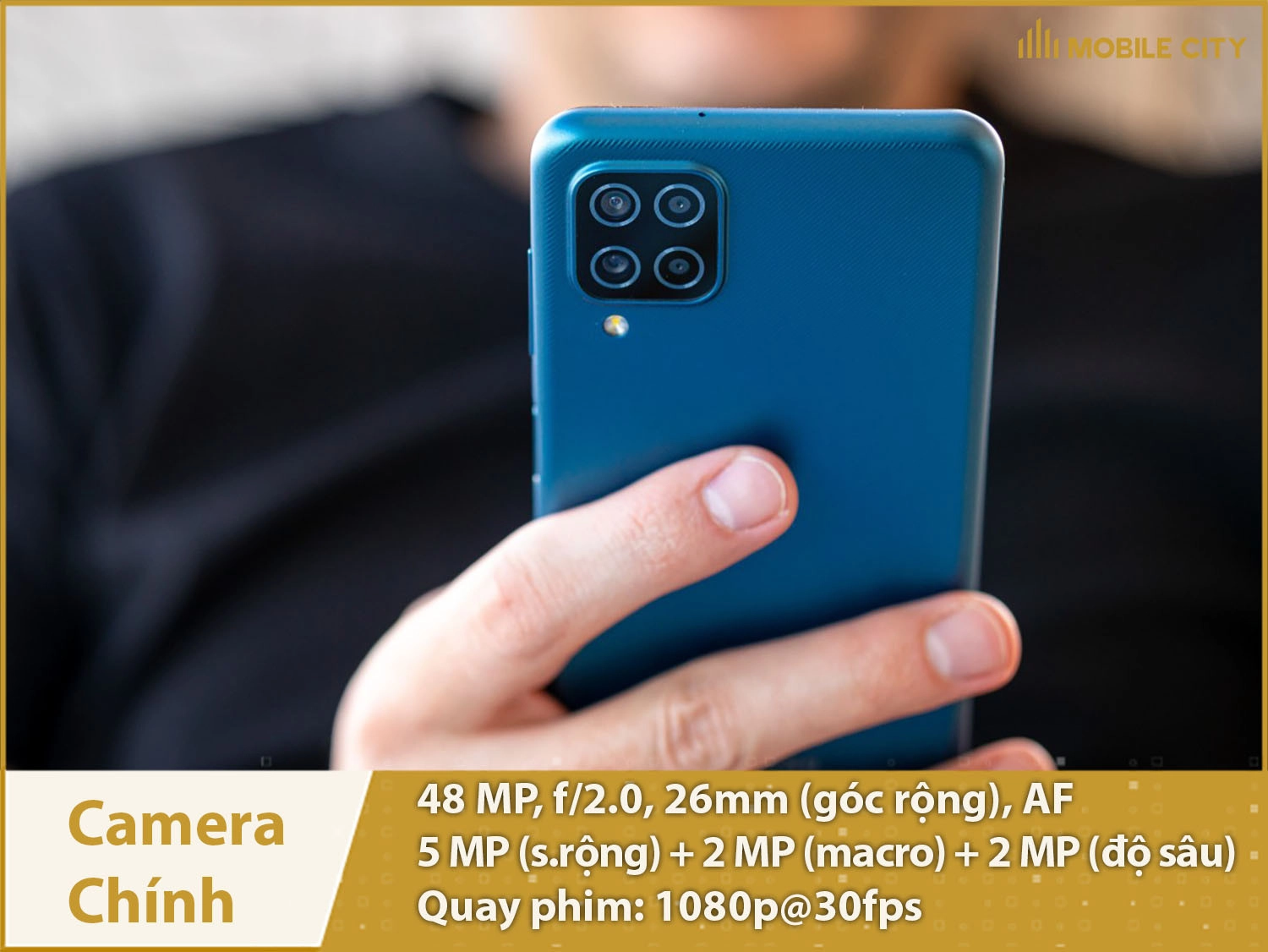 Cụm 4 camera độ phân giải cao hỗ trợ nhiều tính năng chụp ảnh
