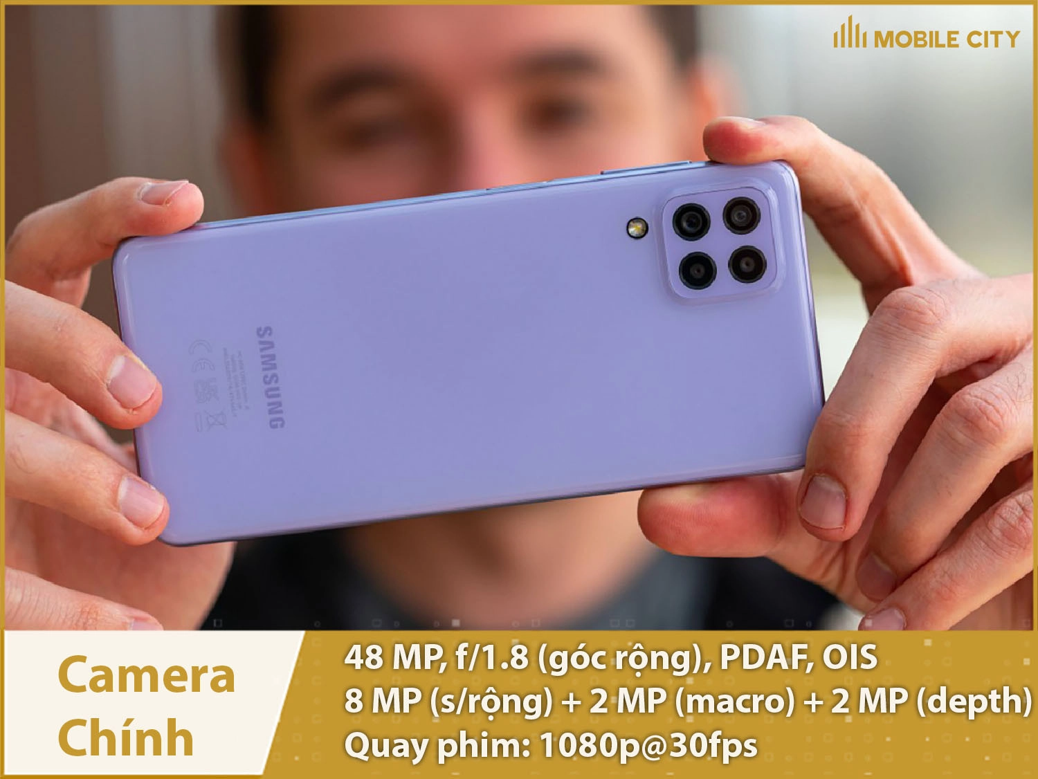 Camera chính 48MP; Quay phim 1080p
