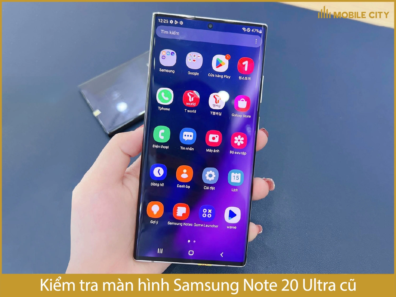 Kiểm tra màn hình