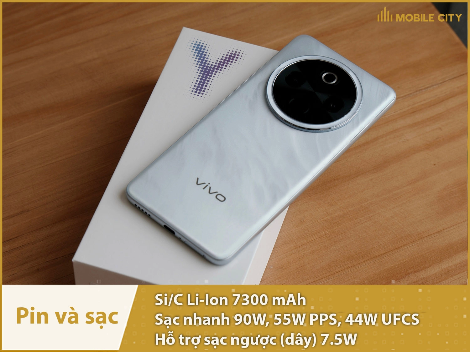 Pin siêu khủng 7300mAh & sạc nhanh 90W