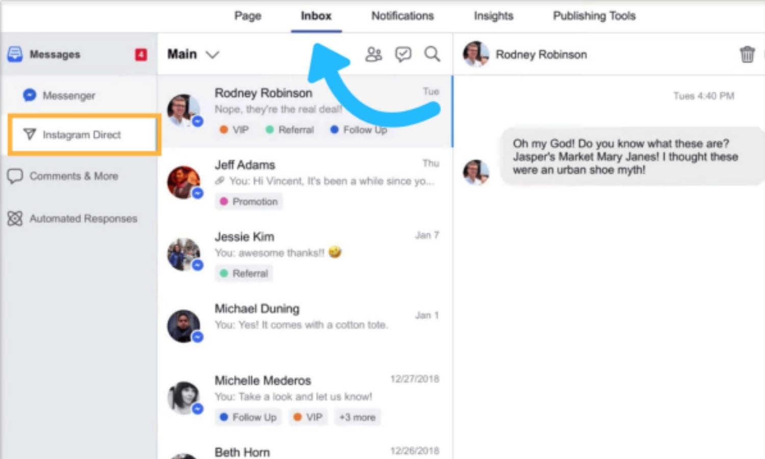 Cách khôi phục tin nhắn đã xóa trên Instagram từ tài khoản Facebook được liên kết