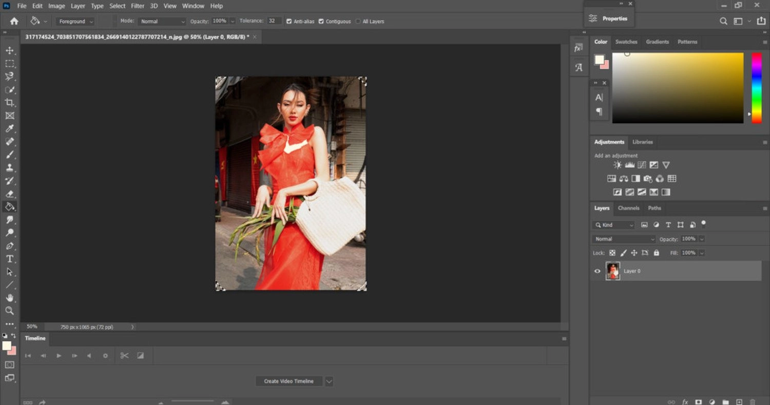 Lưu ý khi tạo ảnh bo tròn góc trên Photoshop