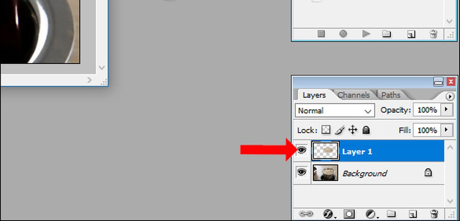 Dùng Ctrl + J để sao chép vùng chọn sang một layer mới