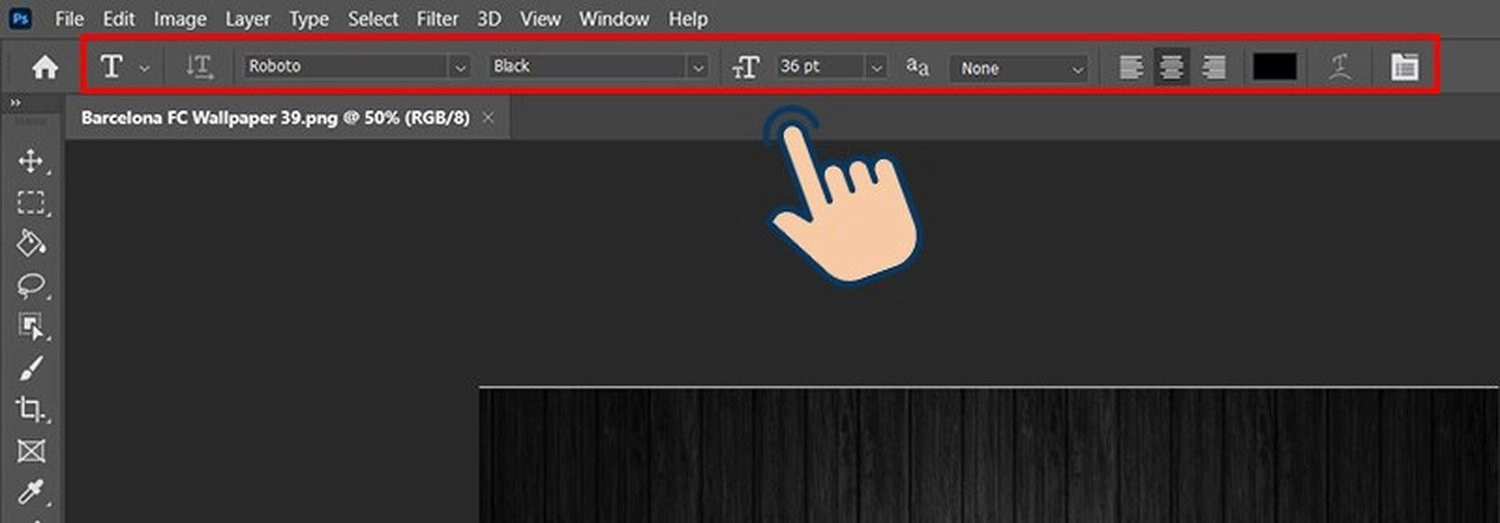 Tùy chỉnh font, kích cỡ, màu sắc, vị trí chữ