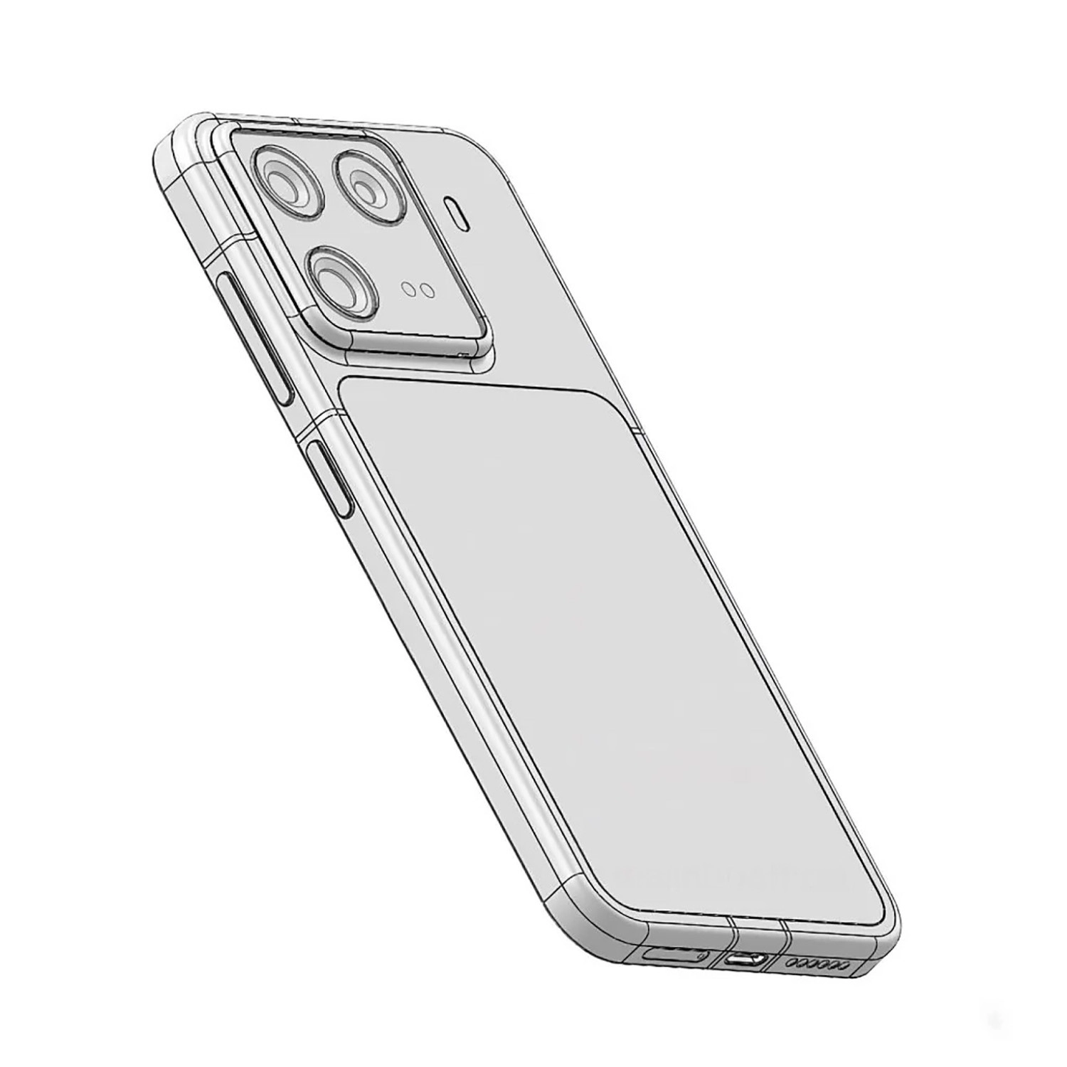 Bản dựng CAD của Xiaomi 16