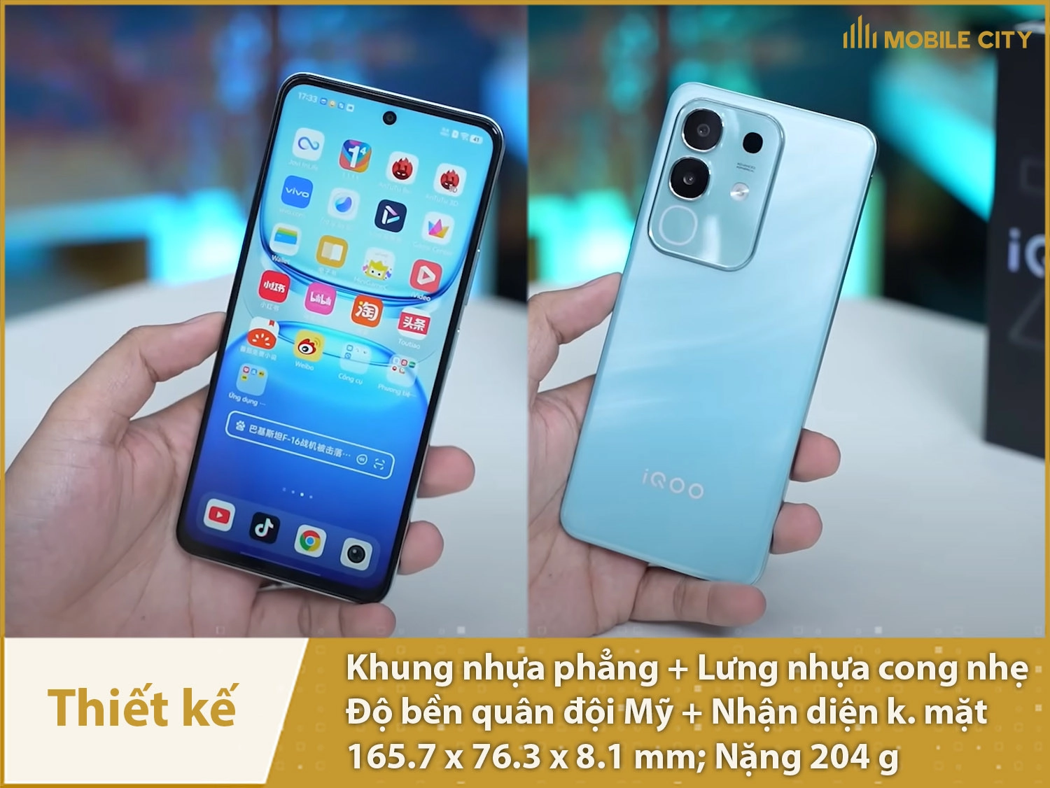 Thiết kế vuông vắn, chuẩn độ bền Quân đội Mỹ
