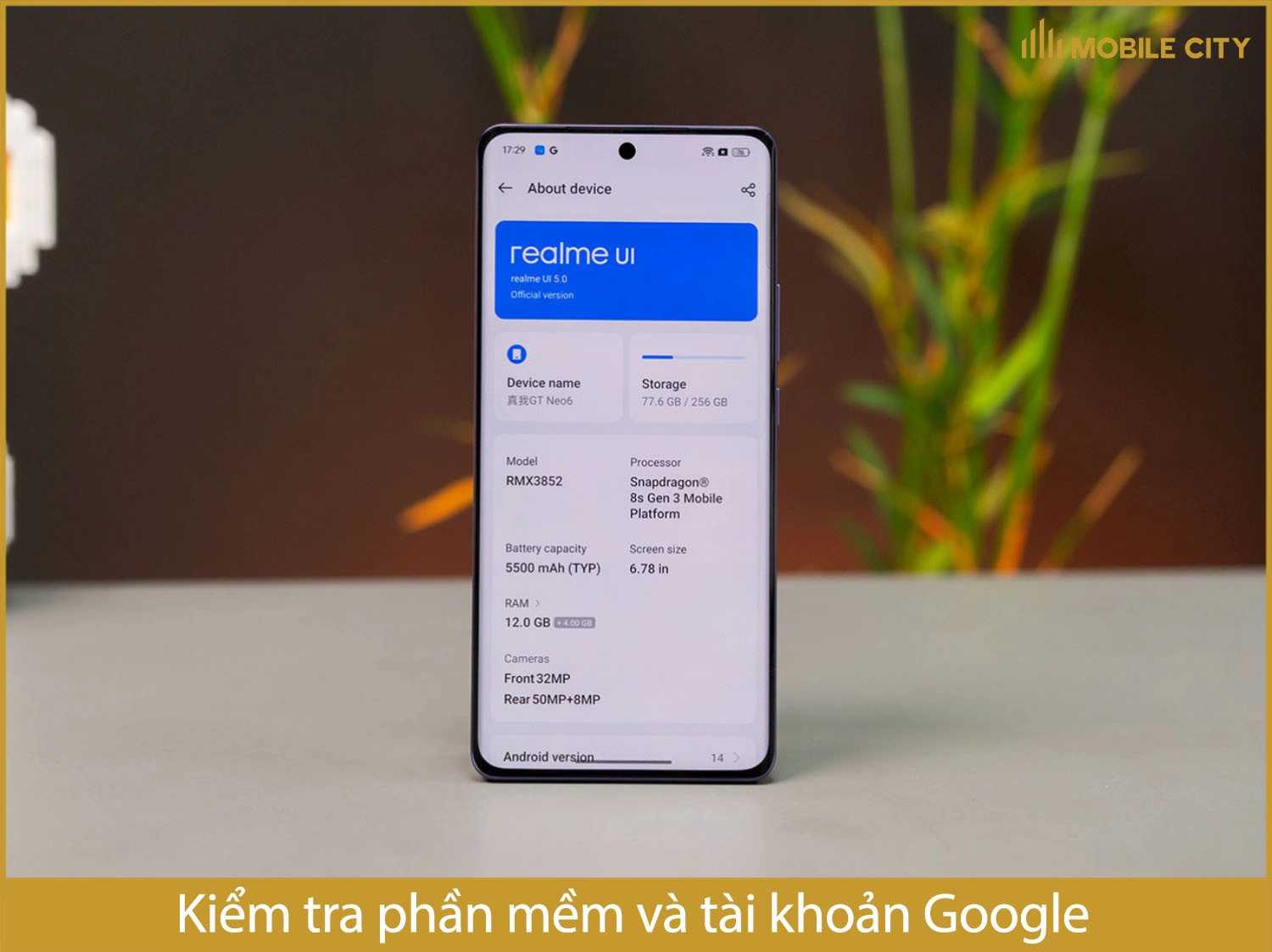 Kiểm tra phần mềm và tài khoản Google