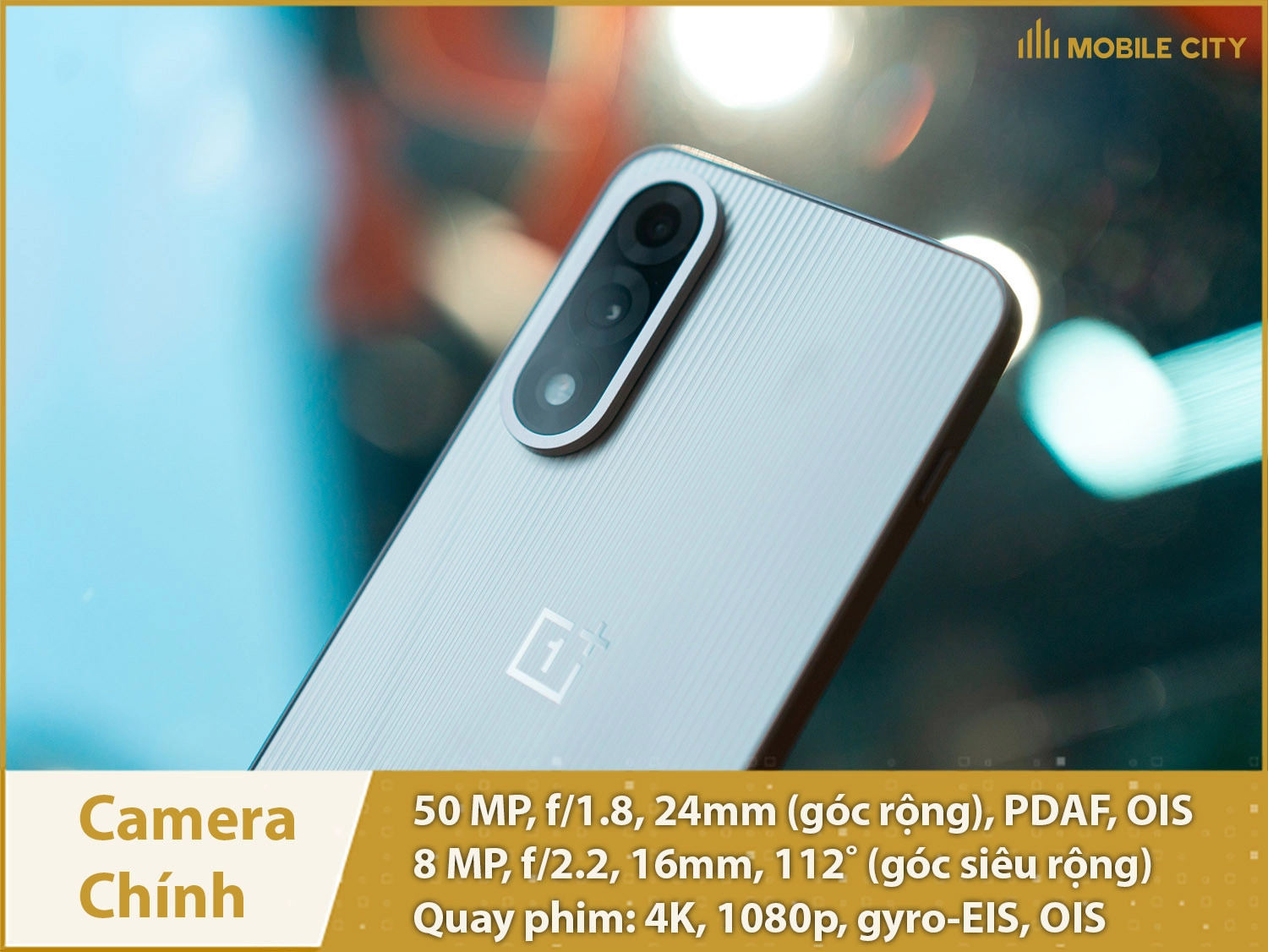 Camera Sony IMX906 50MP; Quay phim 4K