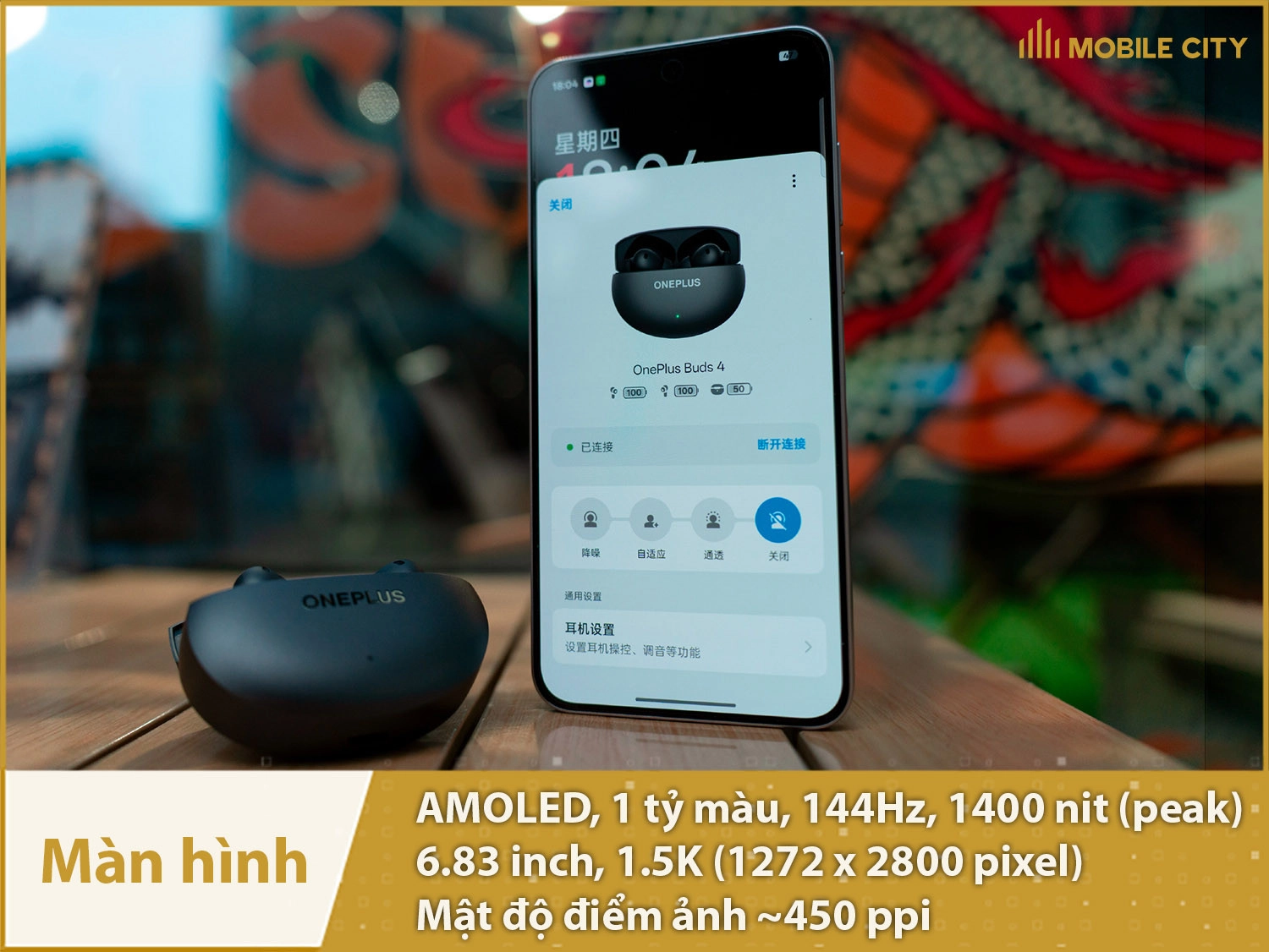 Màn hình AMOLED 144Hz