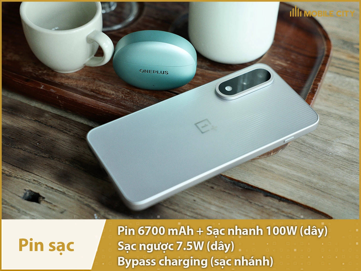 Pin khủng 6700mAh & Sạc nhanh 100W