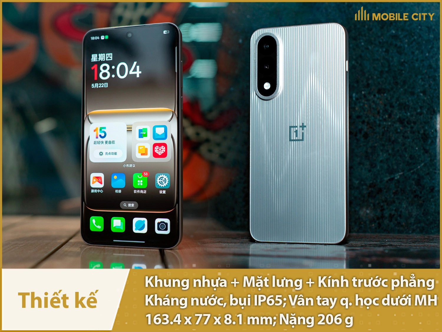 Thiết kế thanh lịch hiện đại, hỗ trợ IP65