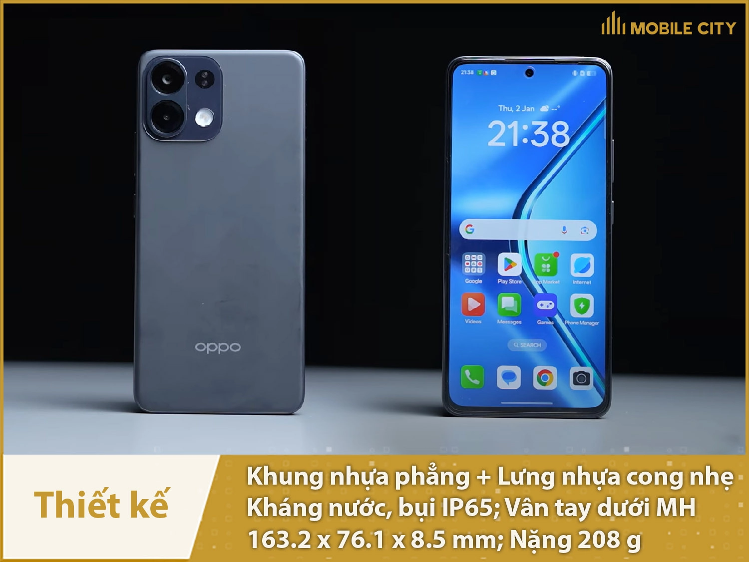 Thiết kế quen thuộc, có IP65