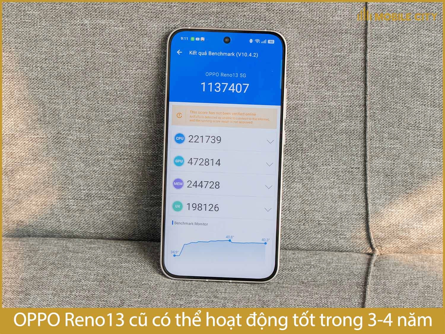 OPPO Reno13 cũ có thể sử dụng ổn định trong bao nhiêu năm?