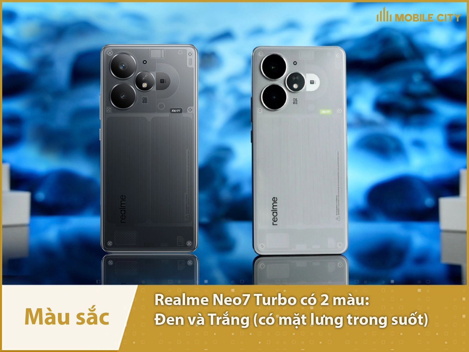 Realme Neo7 Turbo có 2 màu sắc