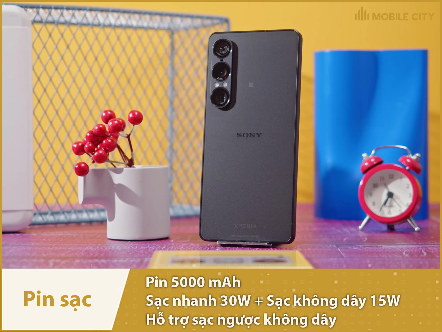 Pin đủ lớn 5000mAh & Sạc đủ nhanh 30W