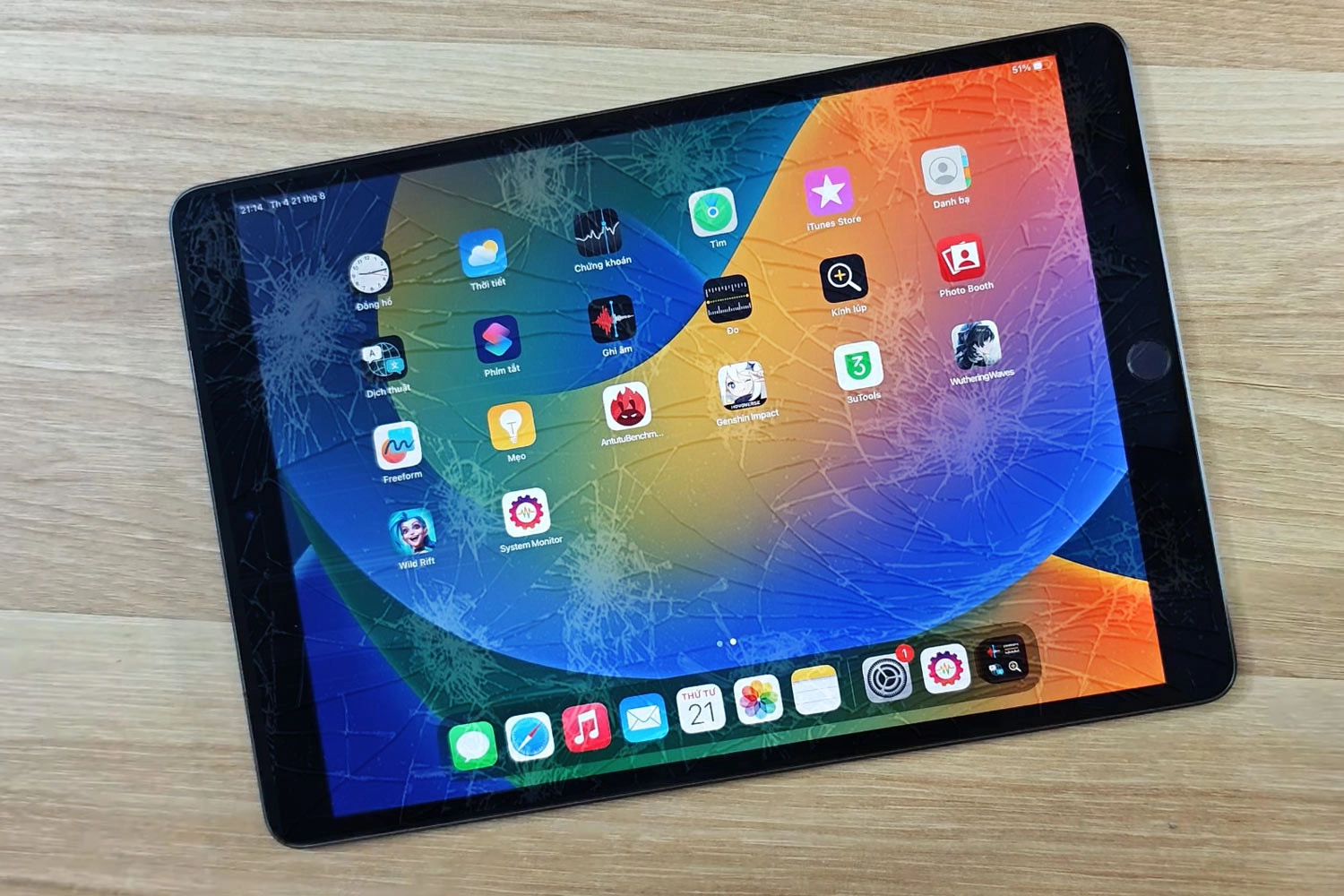 Thay màn hình iPad Air 3, ép kính