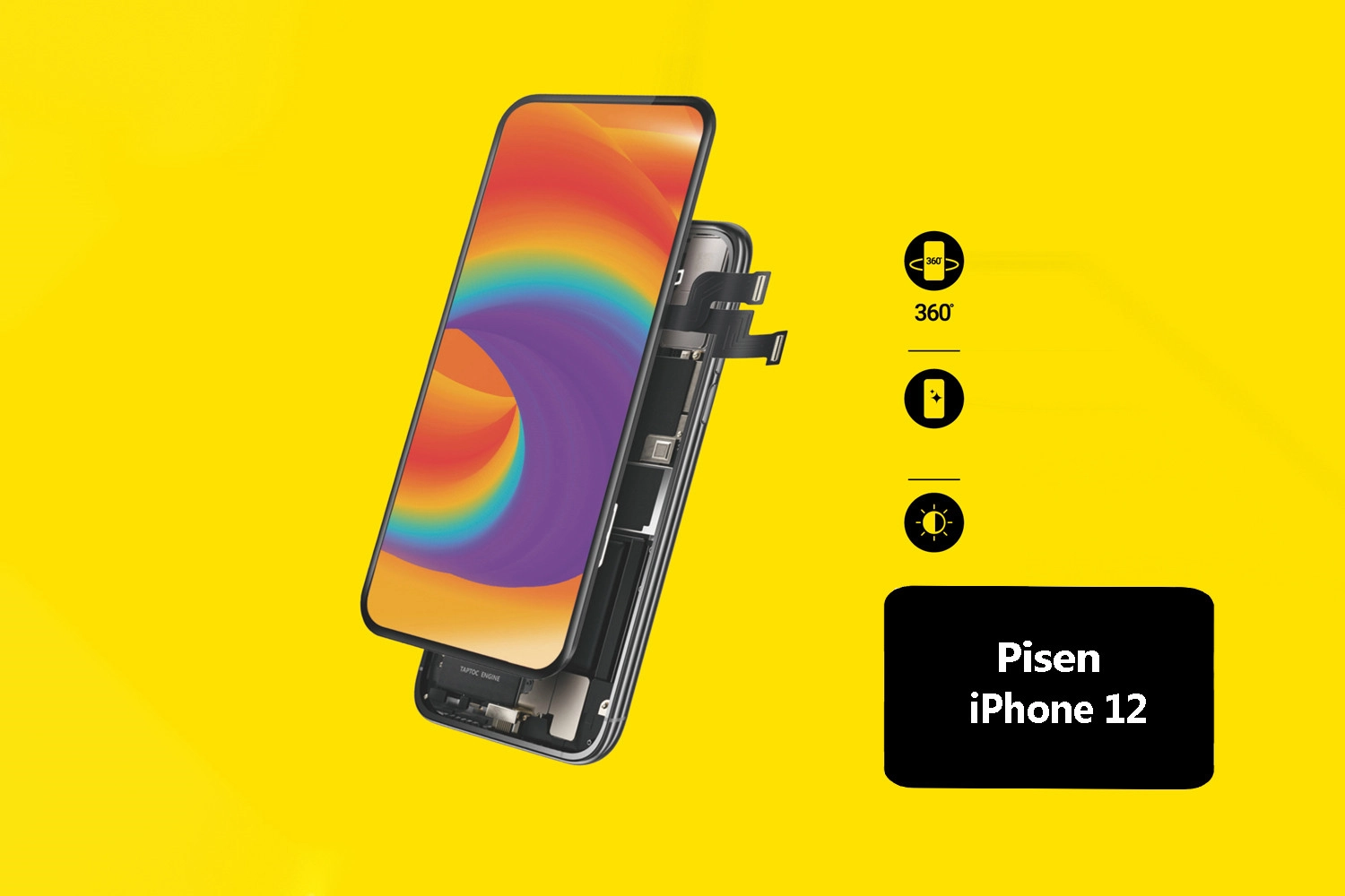 Thay màn hình Pisen iPhone 12, màn hình Pisen