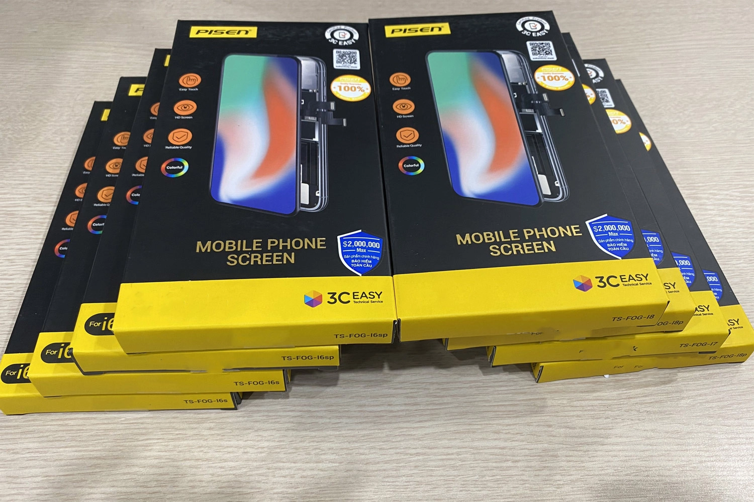 Thay màn hình Pisen iPhone 12 Pro Max, màn hình Pisen là gì?