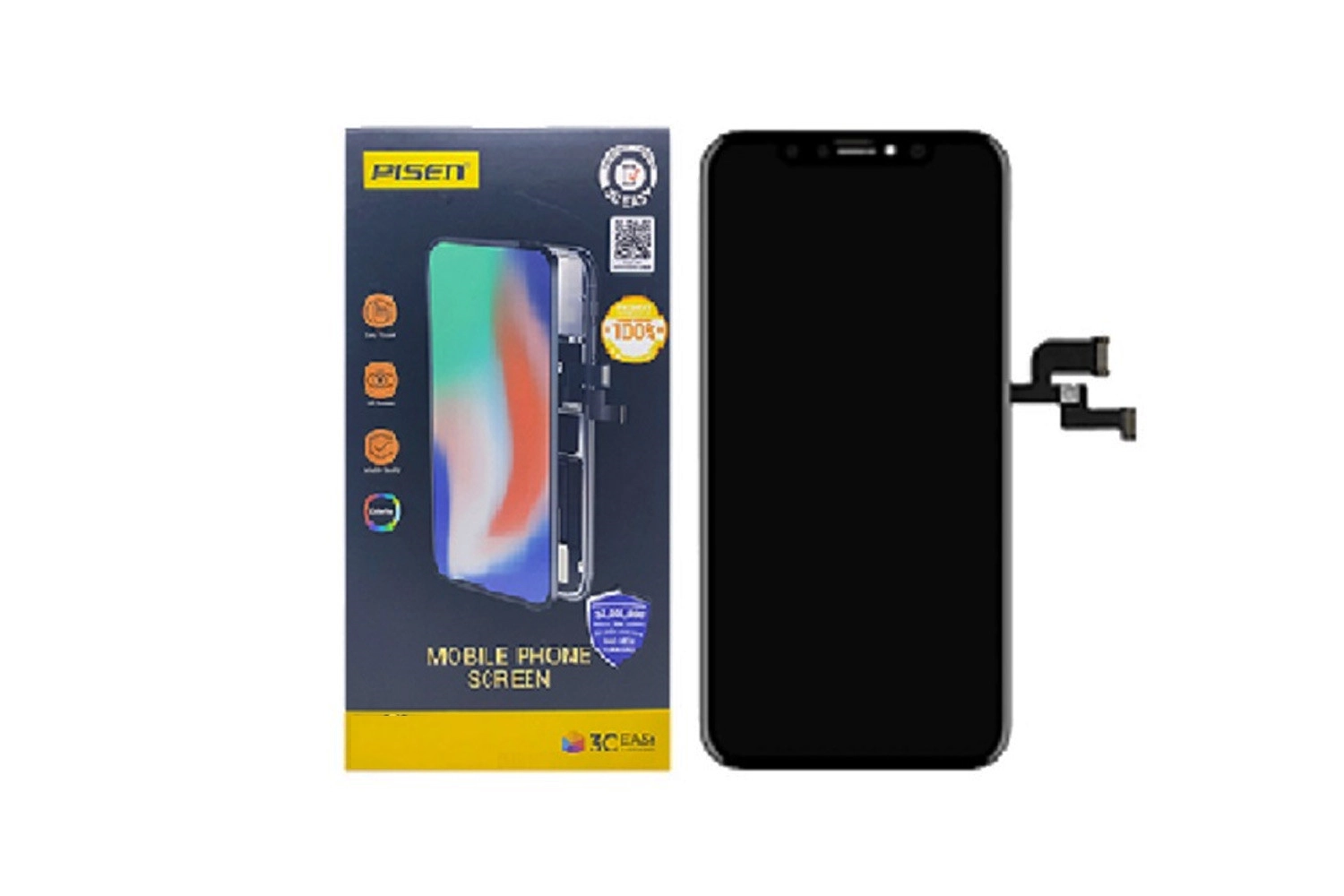 Thay màn hình Pisen iPhone XS Max, Màn hình Pisen Chính hãng