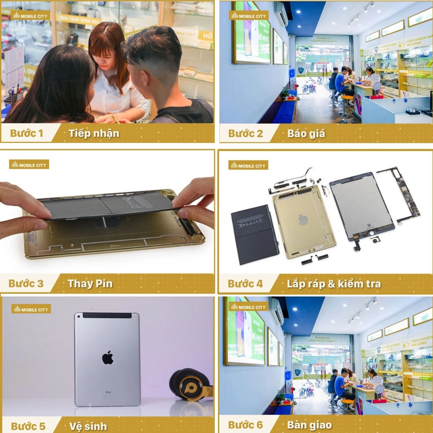 Thay Pin iPad Air 2, quy trình thay Pin chuẩn xác nhất