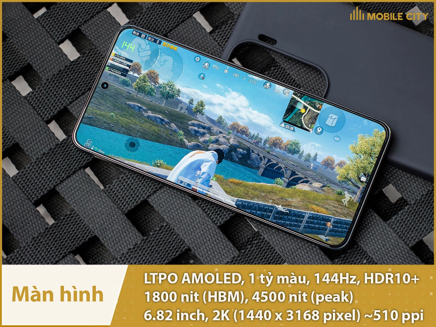 Màn hình LTPO AMOLED 6.82 inch 2K