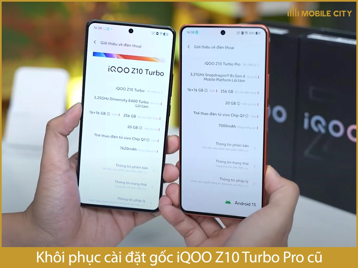 Khôi phục cài đặt gốc
