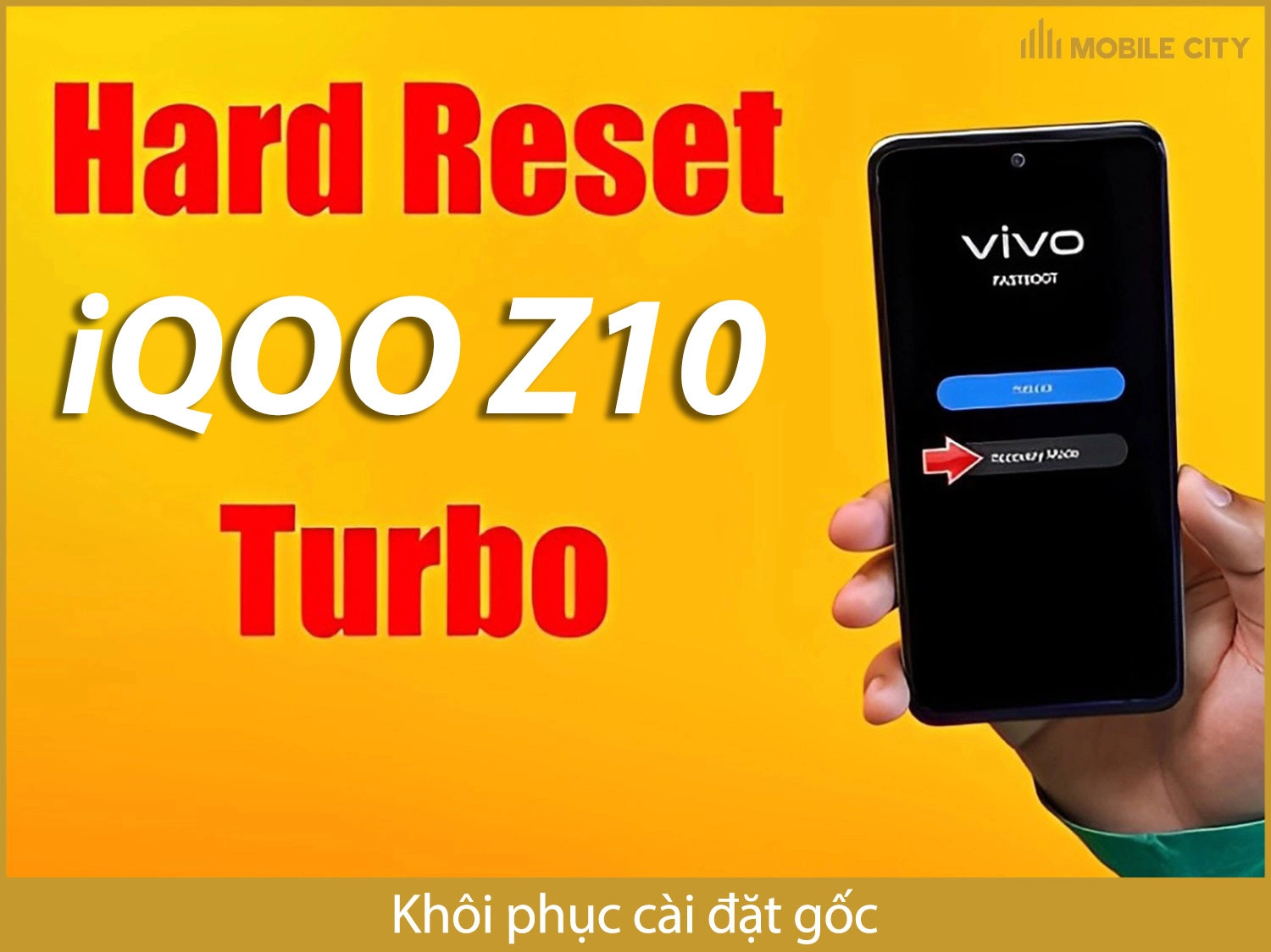 Khôi phục cài đặt gốc