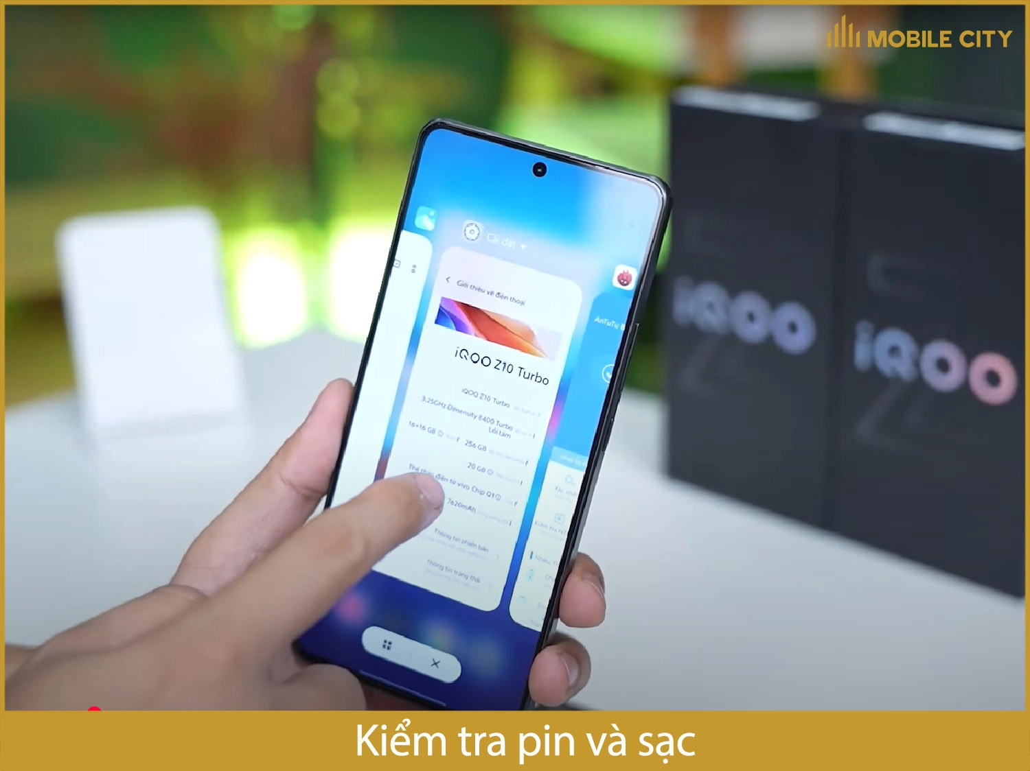Kiểm tra Pin và sạc