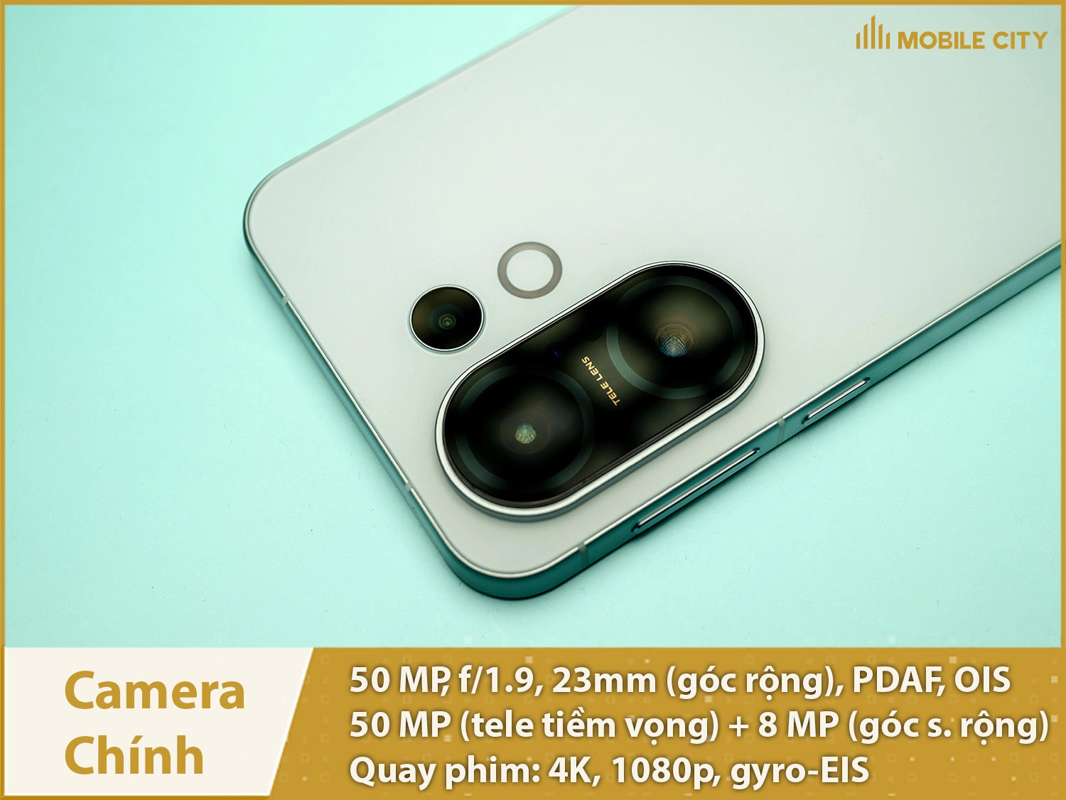 Camera chính 50MP