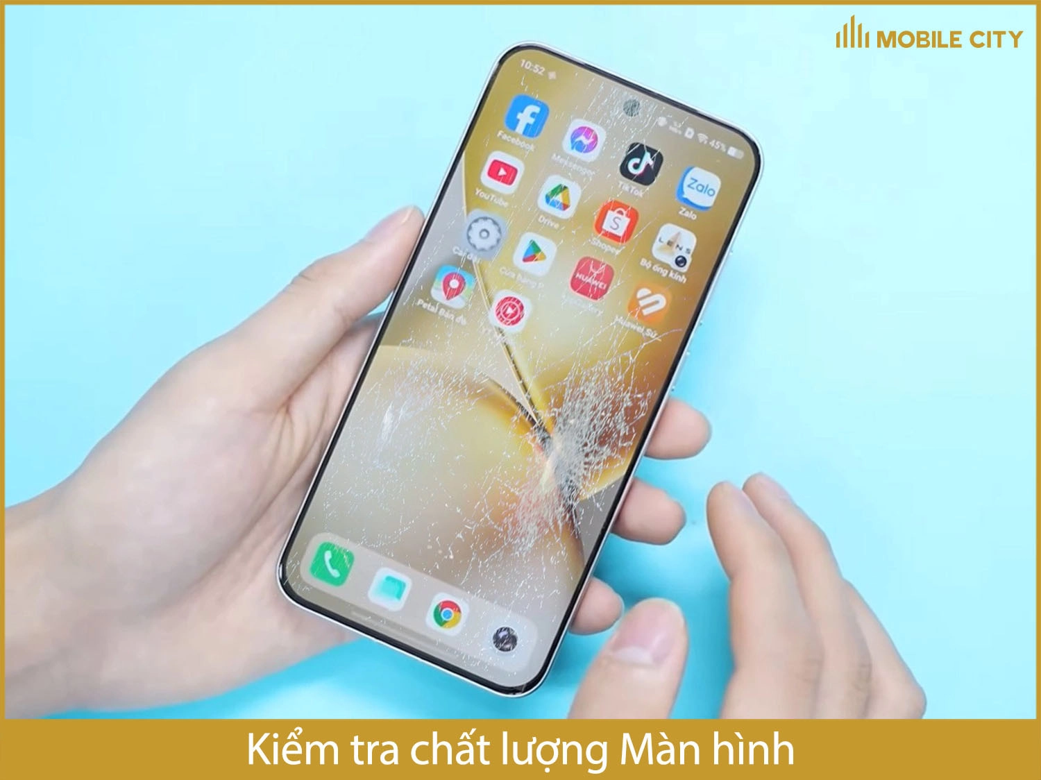 Kiểm tra màn hình