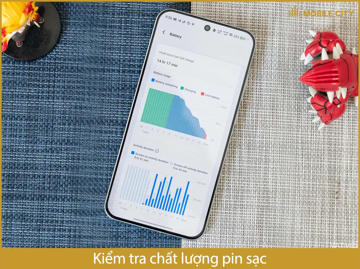 Kiểm tra pin và sạc