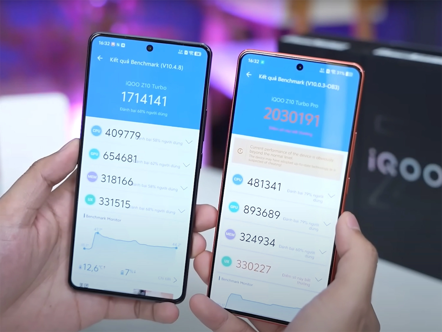 Vivo Y300 GT sẽ có hiệu năng siêu mạnh với hơn 1,7 triệu AnTuTu