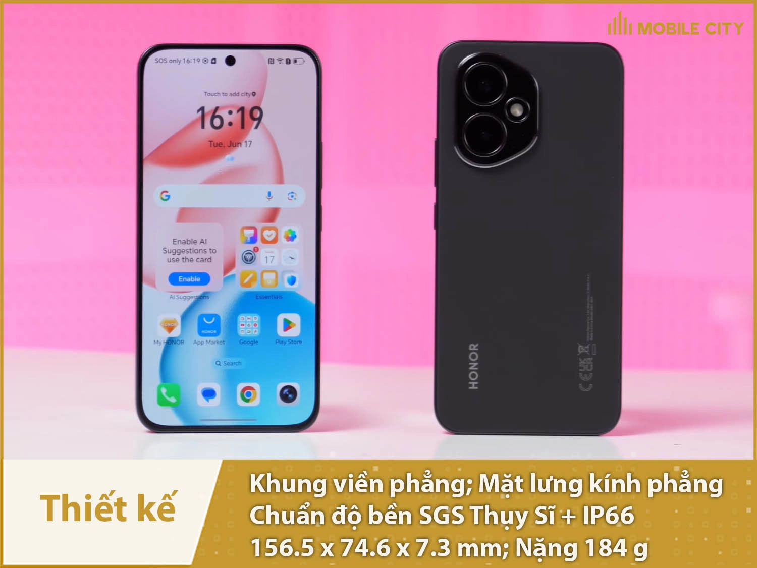 Thiết kế thanh thoát, siêu bền