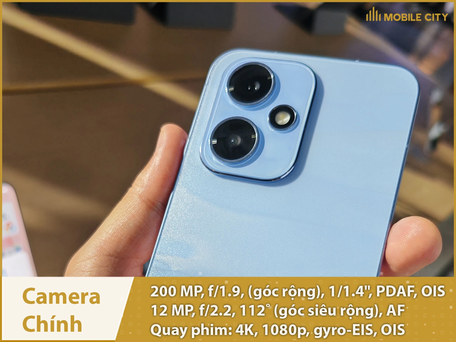 Camera 200MP & Quay video 4K