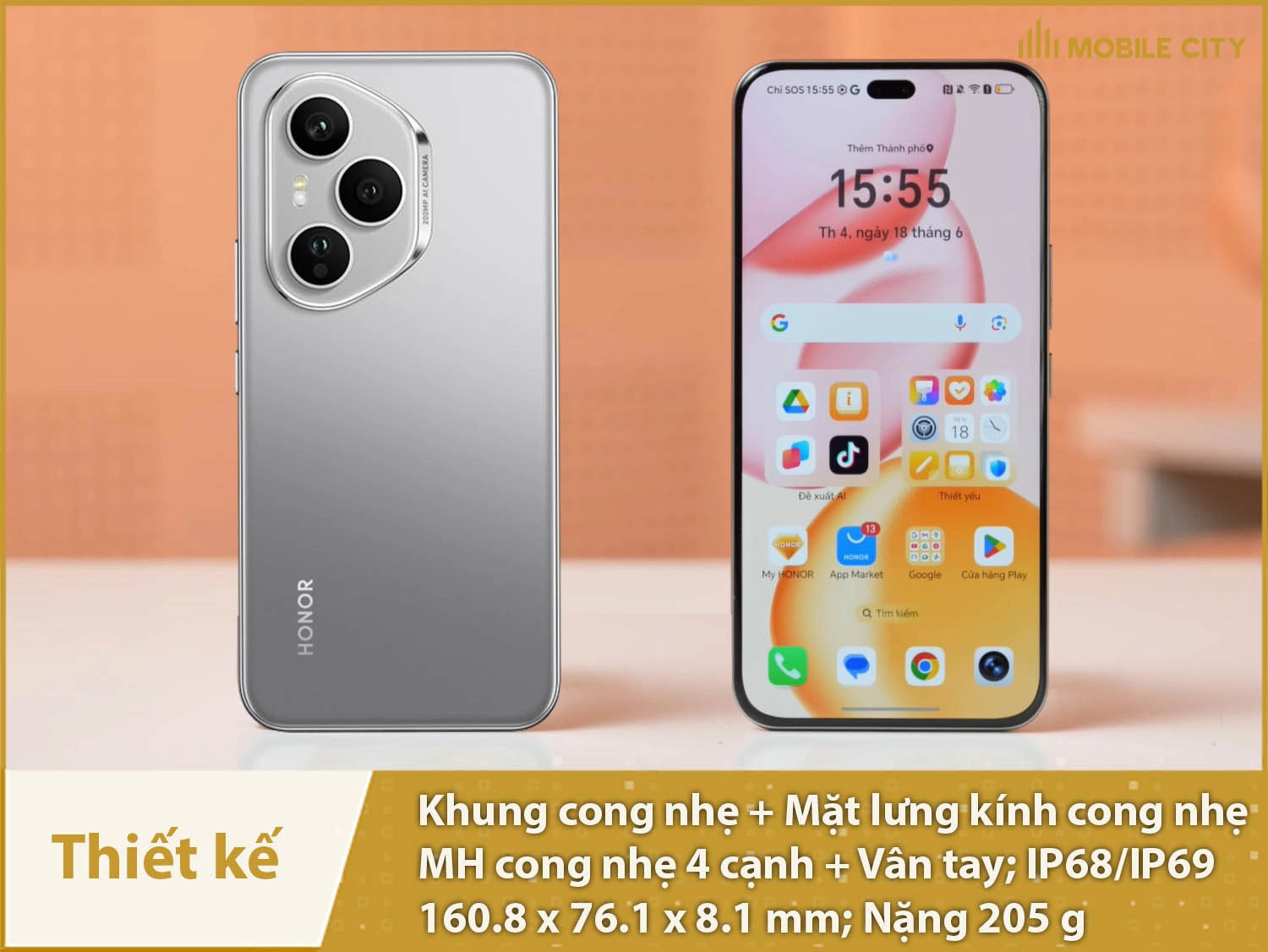 Thiết kế hiện, kháng nước bền bỉ