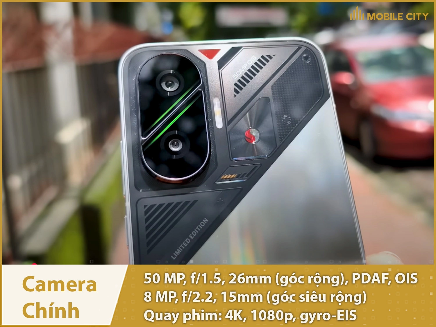 Camera 50MP & Quay phim 4K
