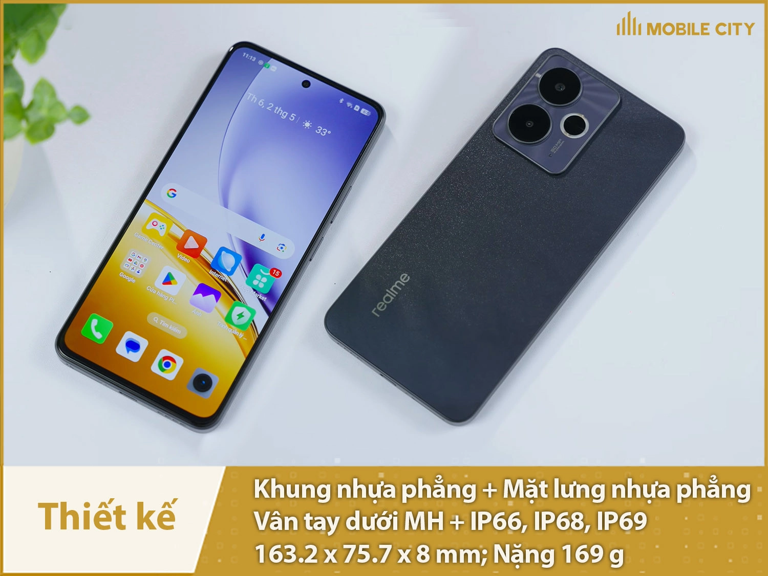 Thiết kế bền bỉ với IP68/IP69